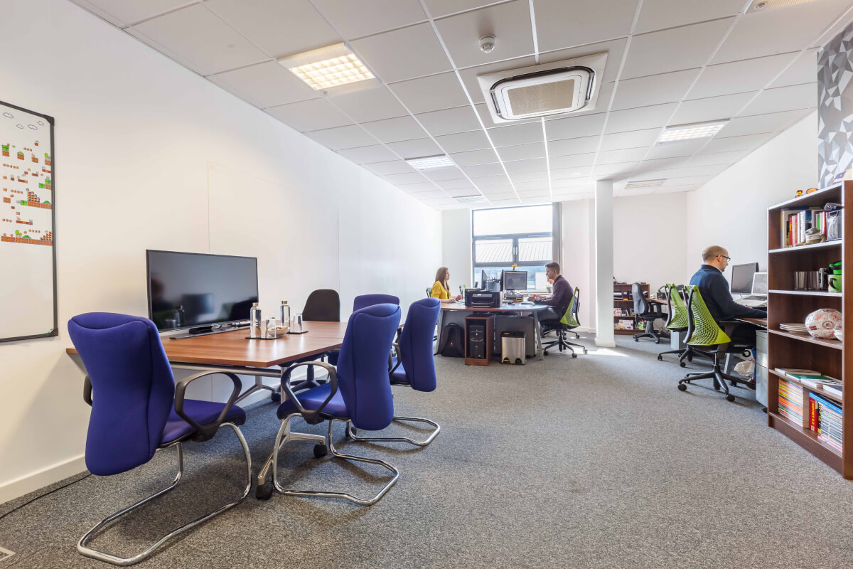 The Daymedia office at the BTC Stevenage