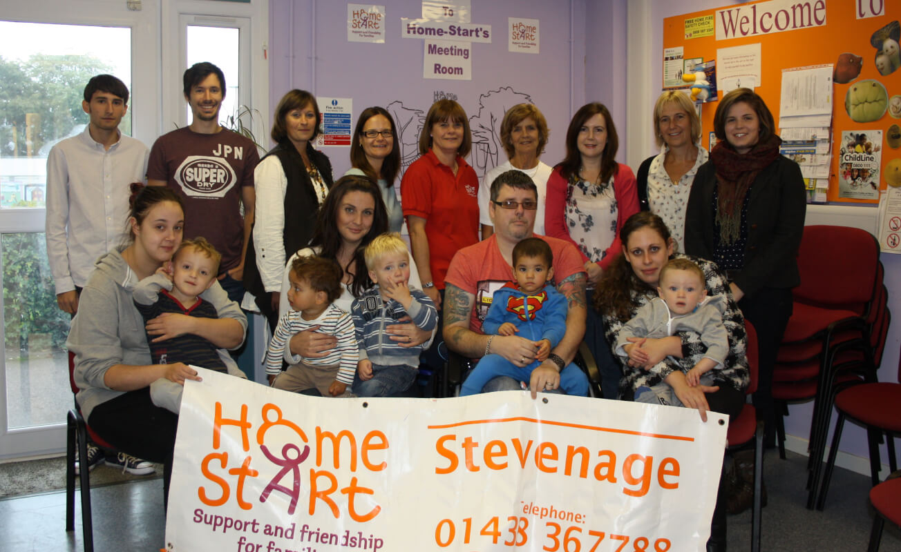 Working with HomeStart Stevenage during our charity hackathon