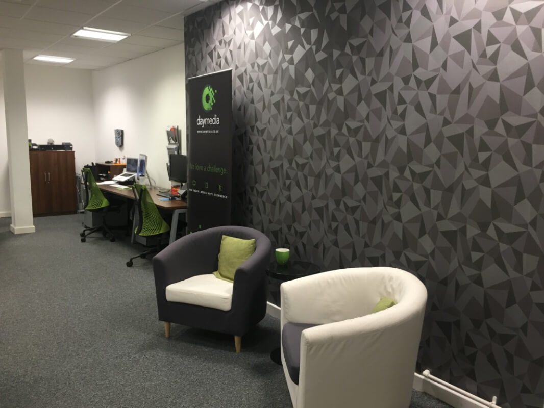 The Daymedia office at the BTC Stevenage